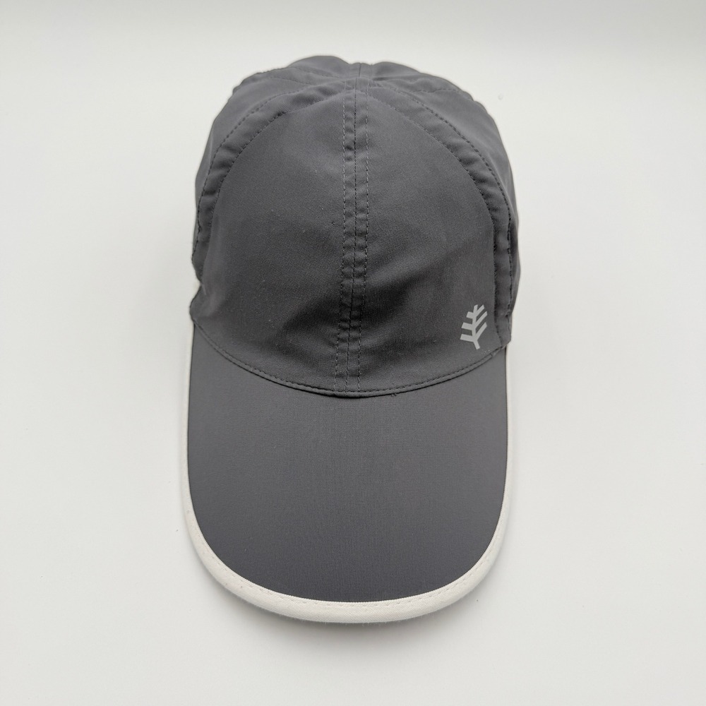 Coolibar Lenny Sport Cap Unisex L/XL Gray UPF 50+ Sun Protection Adjustable Hat